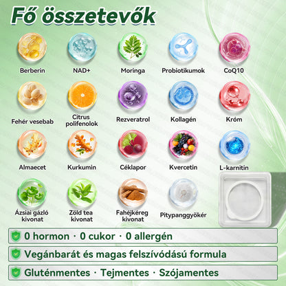 🔥𝑮𝑳𝑶𝑹𝑬𝐍𝐃𝗔®Glumasetide 8az 1-ben Karcsú és Egészséges Nano Mikrotűs Tapasz (Napi 1 alkalom – látható változás akár 7 nap alatt) ✅ Elhízásra, bőrfeszesítésre, cukorbetegségre, alvási apnoéra, ízületekre stb.