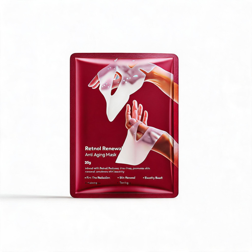 Retinolos bőrmegújító anti-aging fátyolmaszk